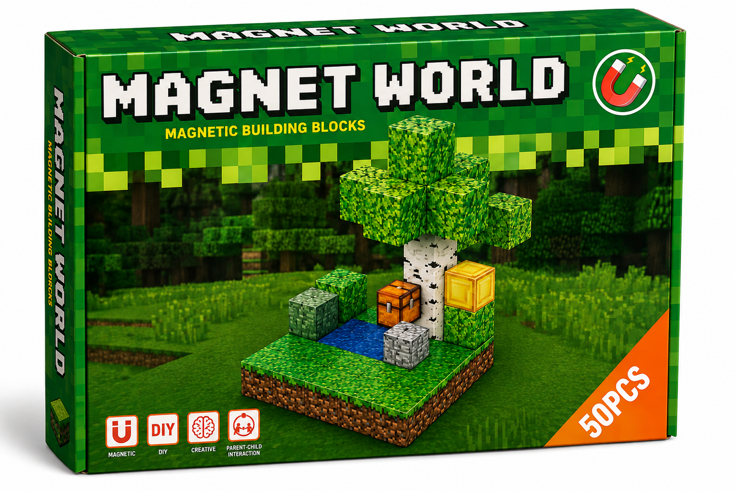 Minecraft Magnetic Blocks