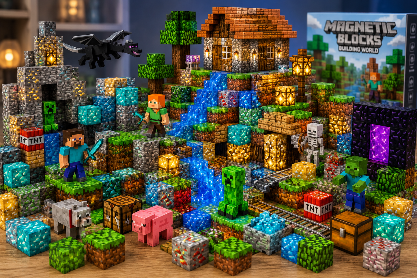 Minecraft Magnetic Blocks