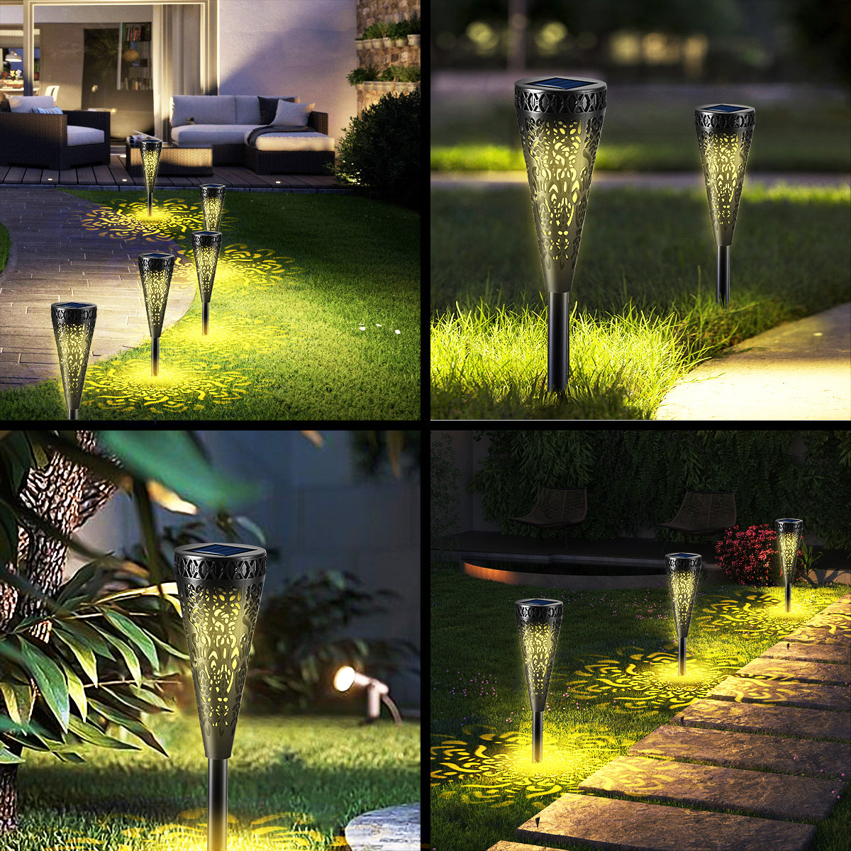 Ukrasne solarne lampe 6komada