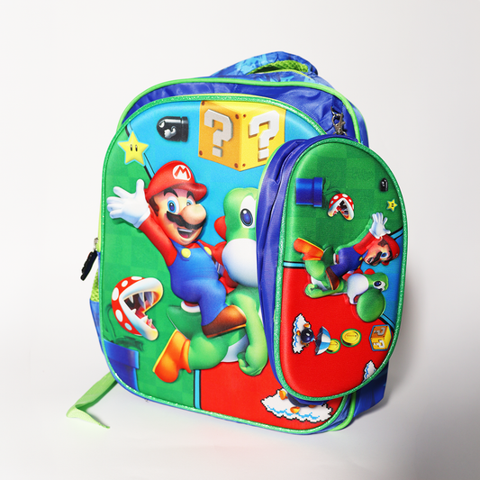 🎒 Dečiji školski ranac + pernica SUPER MARIO